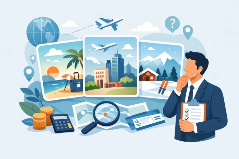 دليل اختيار باقات السفر المناسبة بذكاء