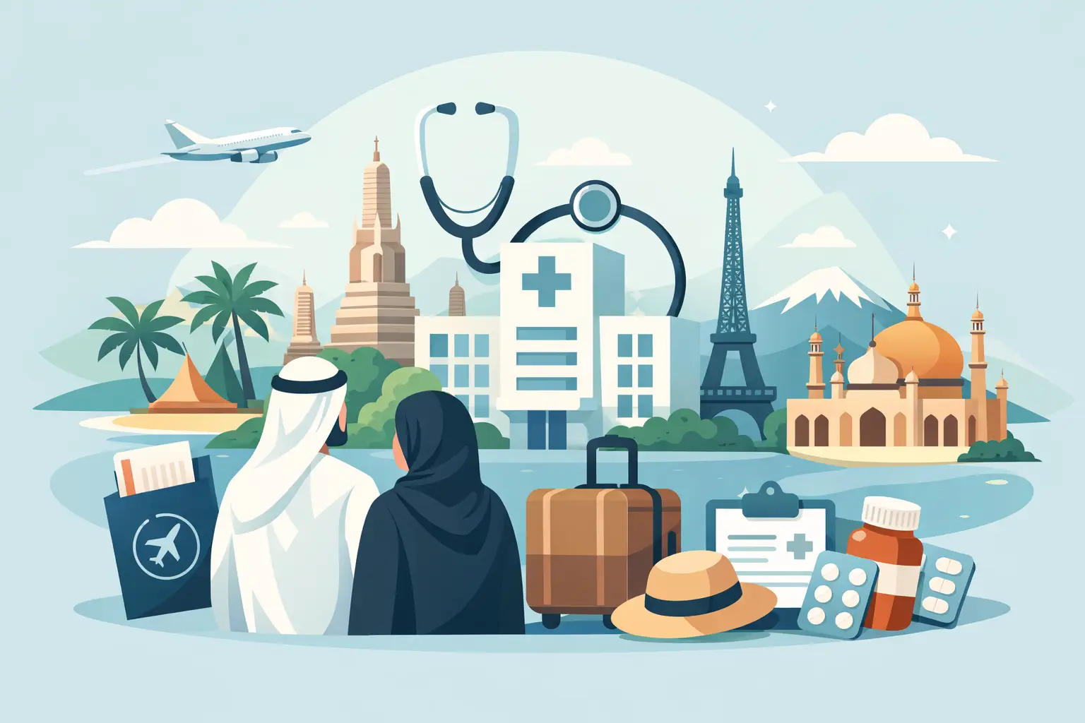 أفضل 5 دول للعلاج للمسافرين العرب