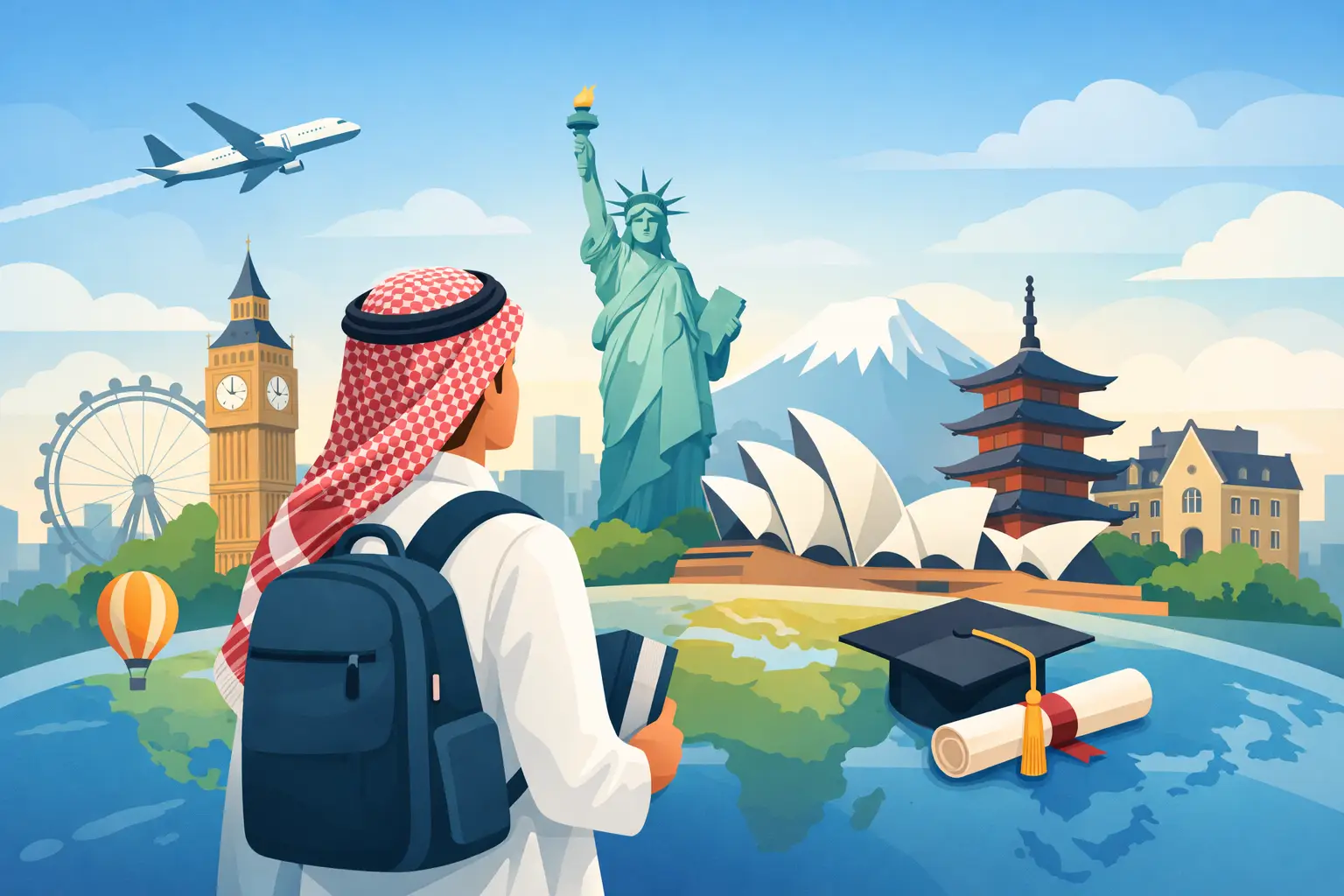 أفضل 8 دول للدراسة للطلاب السعوديين في 2026