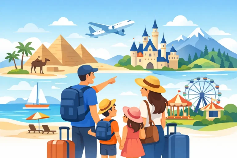 أفضل وجهات سياحية مناسبة للعائلات