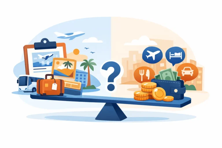 هل الباقات السياحية أوفر؟ متى توفر ومتى لا؟