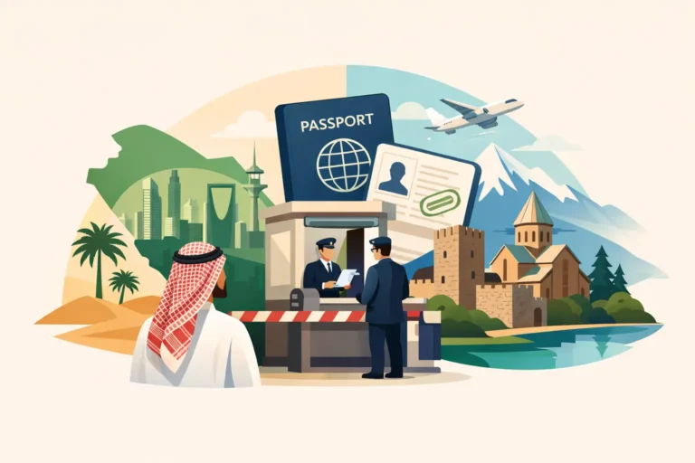 هل يحتاج المقيمون في السعودية إلى تأشيرة جورجيا؟